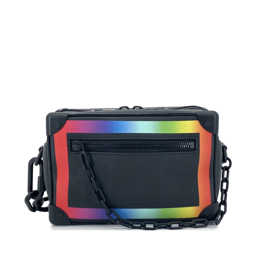 Pre-Loved Louis Vuitton Taiga Rainbow Soft Trunk
